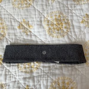 Gray lululemon headband